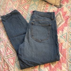 SO Light Blue High Rise Mom Jeans